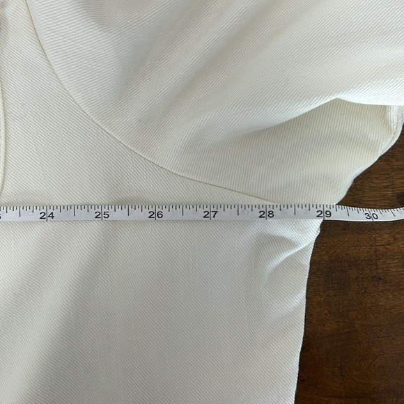 J. Jill White Denim Jean Jacket Women's XXL Spring Outdoor Button Plus Curve Hot - Picture 6 of 8